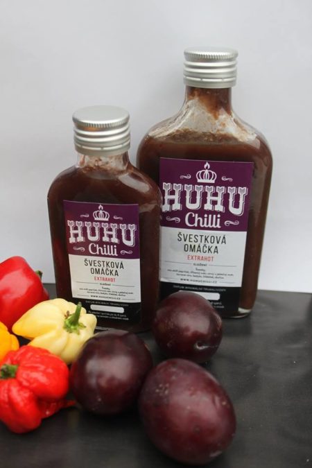 HUHU chilli švestková chilli omáčka