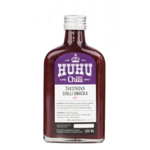 HUHU chilli švestková chilli omáčka 200ml
