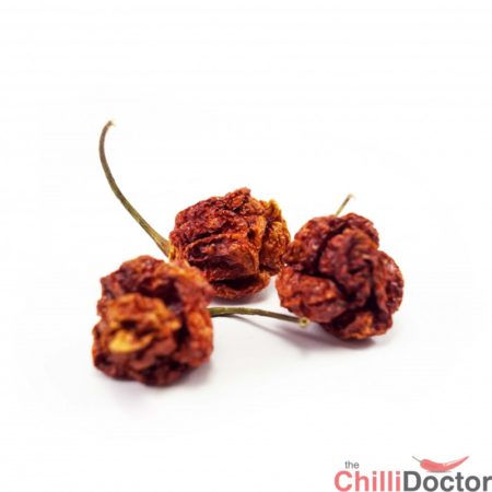 Trinidad Scorpion Moruga celé papričky – sušené 10g